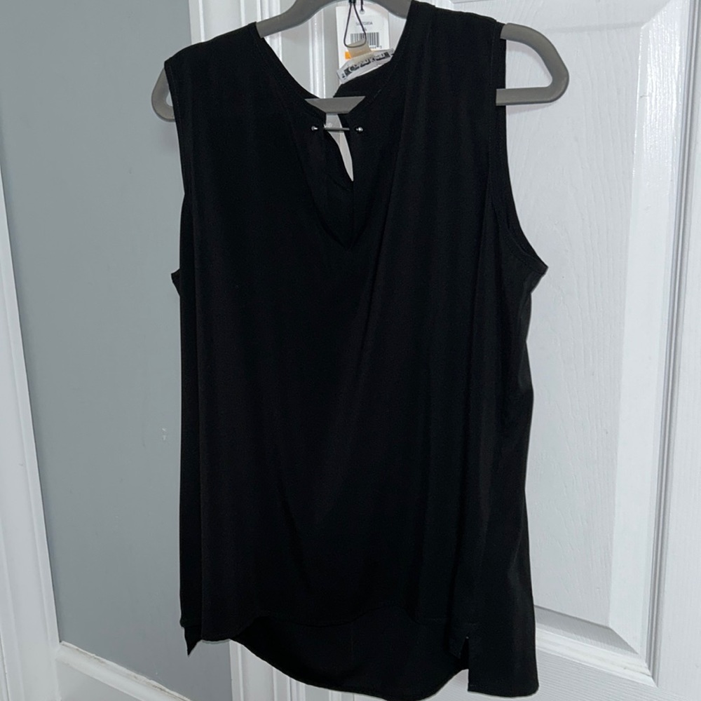 Women’s black Calvin Klein shirt
